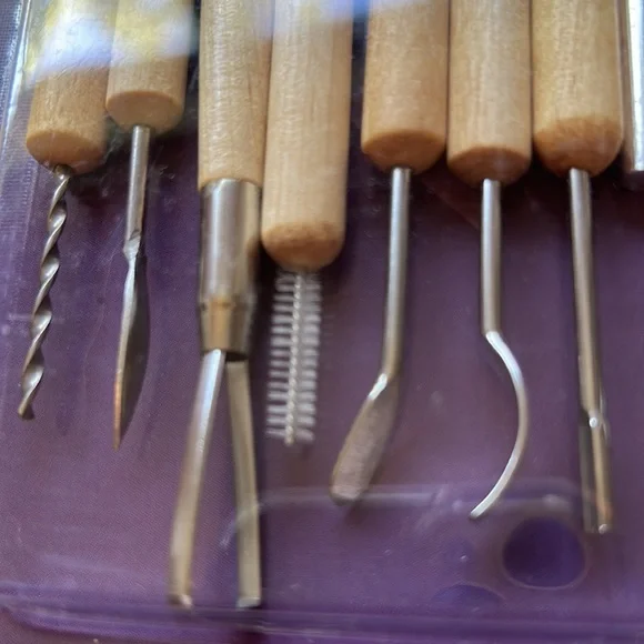 Sculpting Tools Pottery Tool Set 11 Pieces New Sealed Package Two Sided 22 Tools - Picture 9 of 11